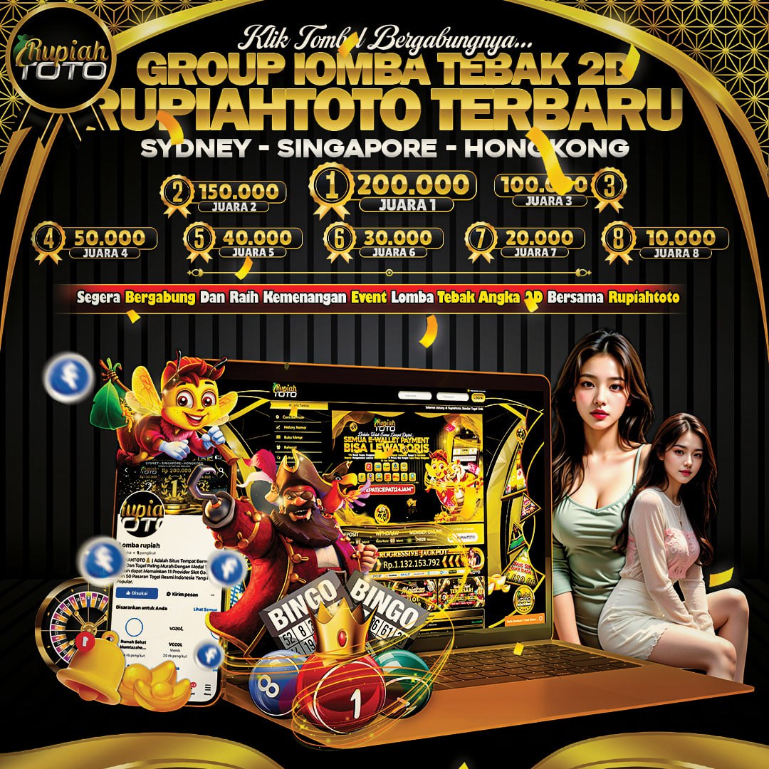RUPIAHTOTO ! Login Situs Toto Resmi dan Bandar Togel Slot Terpercaya #1 di Indonesia